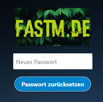 reset passwort
